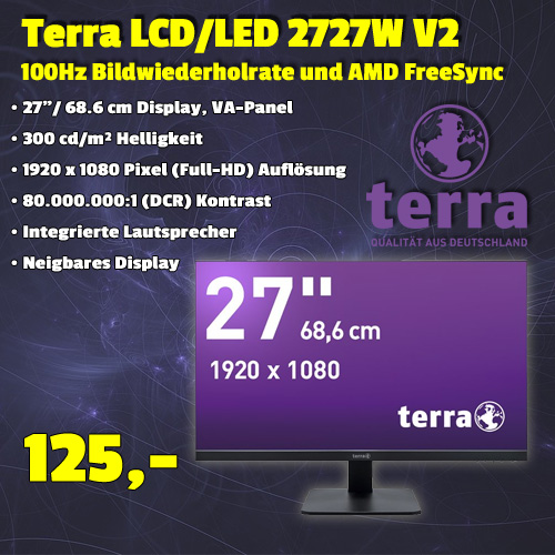 Terra LCD/LED 2727W V2 um 125 €