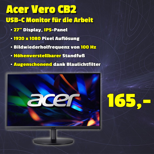 Acer Vero CB2 CB272E3BMIPRX um 165 €