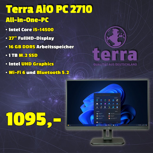 TERRA ALL-IN-ONE-PC 2710 HA GREENLINE um 1.095 €