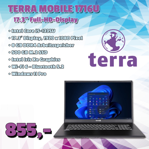 Terra Mobile 1716U um 855 €