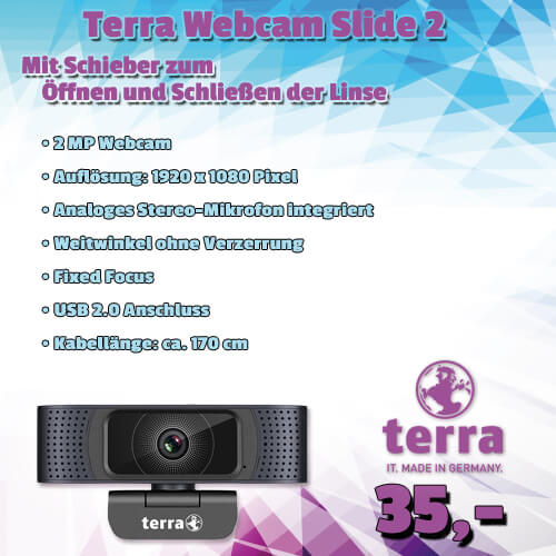 Terra Webcam Slide 2 um 35 €