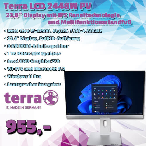 Terra All-in-One-PC 2405HA um 955 €